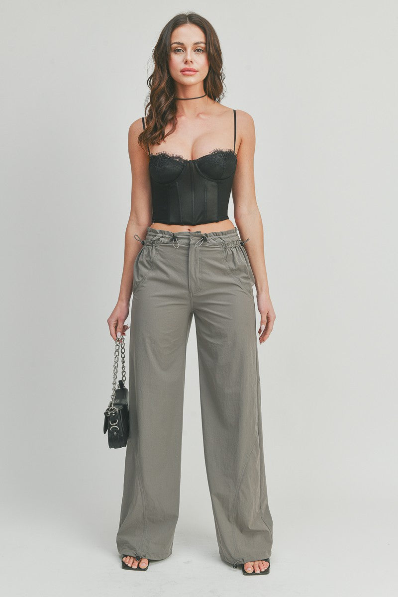 CARGO PANTS CHARCOL