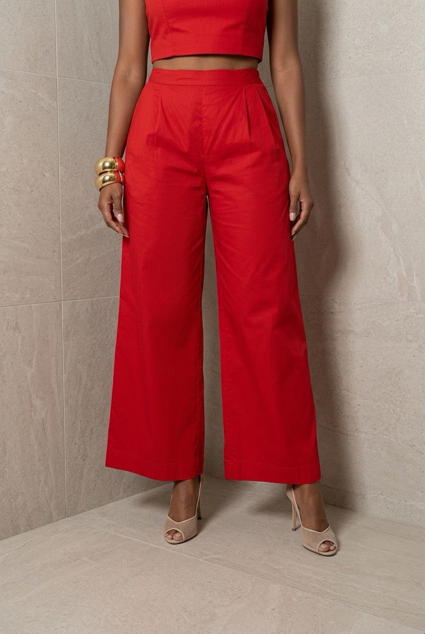 PLEA PANTS WIDE LEGS