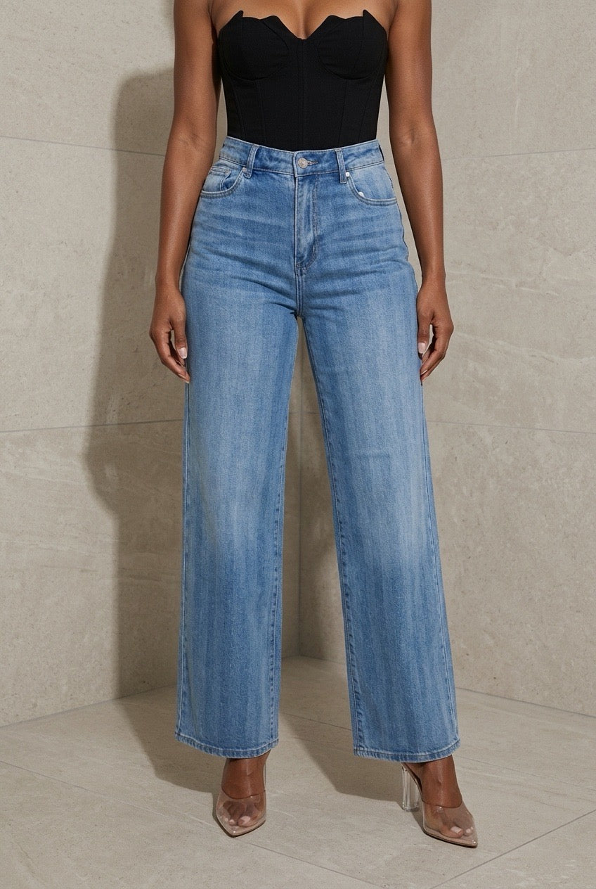 DENIM BLUE JEANS PANTS