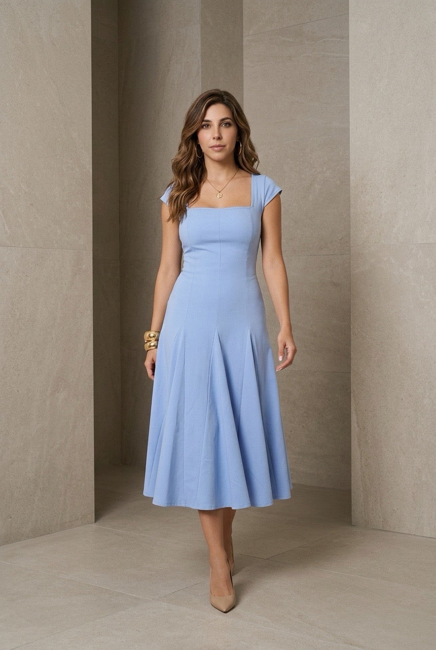 CELESTE MIDI DRESS